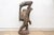 Mid-Century Modern The Striding Ancestor 82" Large Senufo Hornbill in Oxidized Gray For Sale - Image 3 of 12