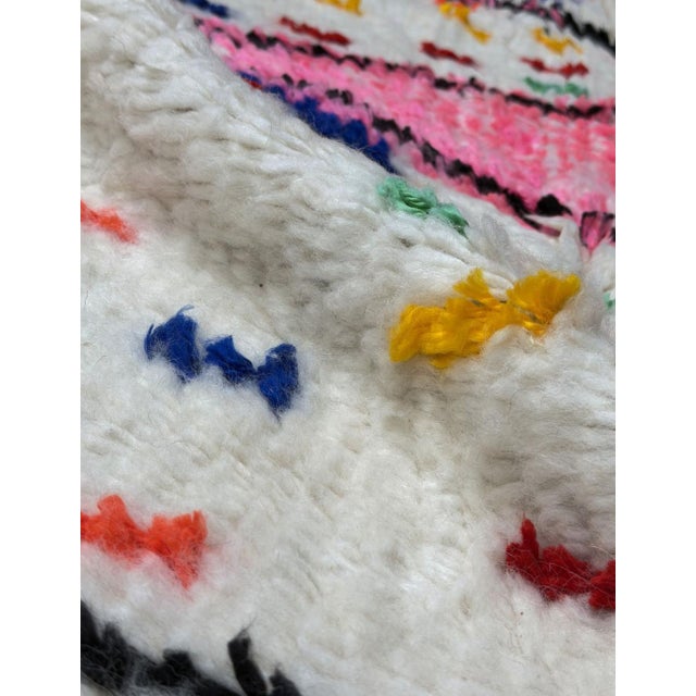 2020s Handmade Berber Azilal Wool Rug - 9.8 X 6.2 Ft For Sale - Image 5 of 8