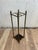 Vintage English Brass Umbrella & Cane Stand With Urn Finials For Sale - Image 9 of 9