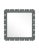 Contemporary Fleur Home Audubon Bamboo Sticks Square Mirror in Gunmetal, 35.5x35.5 For Sale - Image 3 of 3