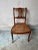 Early 20th Century Antique Hollywood Regency Style Cane Seat Side Chair For Sale - Image 10 of 11