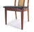 Set 4 Danish Mid-Century Modern Oiled Walnut Cane Back Side Dining Chairs MINT! For Sale - Image 6 of 9