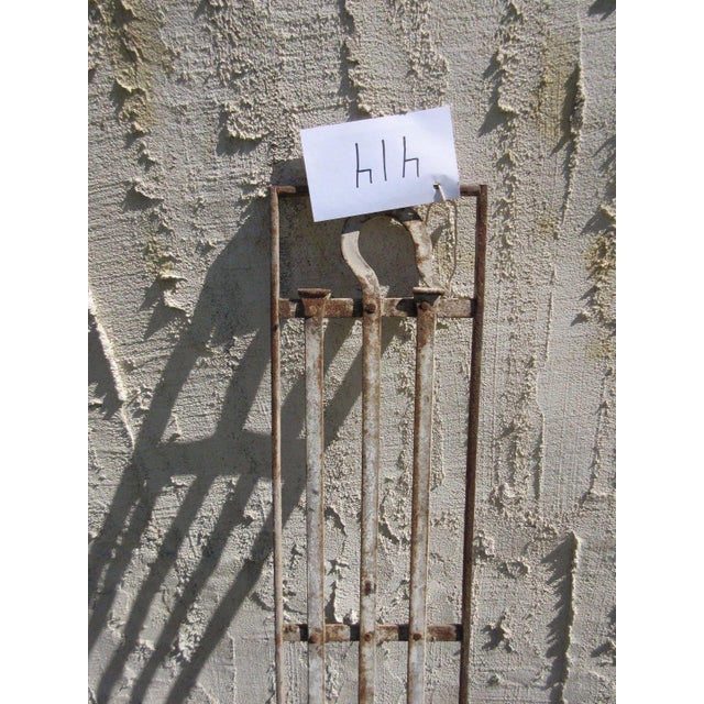 Victorian Antique Victorian Iron Gate For Sale - Image 3 of 6