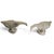 French Provincial 1950s French Weathered Concrete Garden Geese With Lichen Patina, Pair For Sale - Image 3 of 16