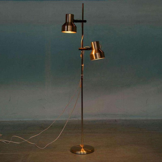 Mid-Century Modern Scandinavian Floor Lamp with Adjustable Spotlights from Belid, 1960s For Sale - Image 3 of 4