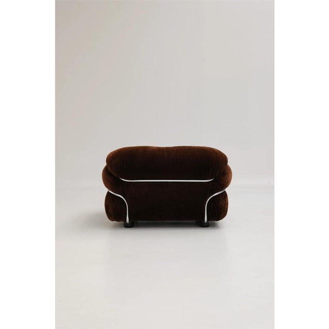 1970s Sesann Lounge Chair by Gianfranco Frattini for Cassina, 1970s For Sale - Image 5 of 10