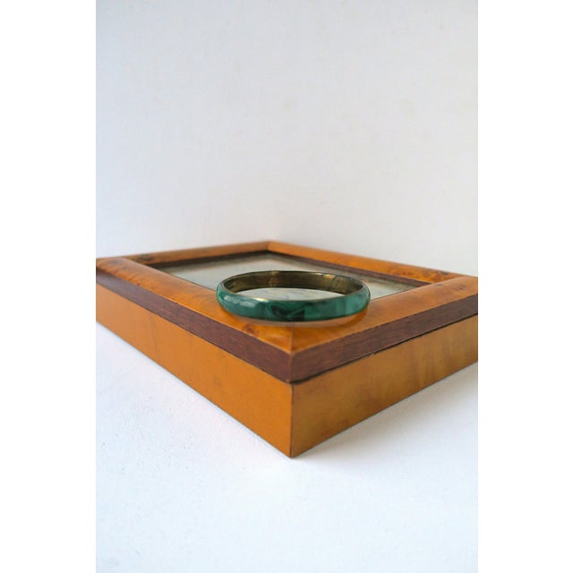 Kelly Green Malachite Bangle Bracelet, Late 20th Century For Sale - Image 8 of 10