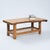 Oak Coffee Table with Lower Rope Shelf, 1970s For Sale - Image 4 of 18