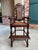 Renaissance Antique French Child High Chair Renaissance Barley Twist Carved Oak Caned C1890 For Sale - Image 3 of 18