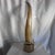 Natural horn (shed) mounted on a round polished brass steel plated base. The horns are real so their shapes and color...