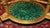 Mid 20th Century Russian Empire Style Gilt Bronze & Malachite Griffin Center Table For Sale - Image 9 of 18