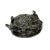 Chinese Dark Gray Clay Duck in Lotus Leaf Wall Hanging Vase Flower Pot For Sale - Image 3 of 10