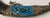 Silver Antique Tibetan Ritual Dagger With Silver, Turquoise Blue Enamel and Dragon For Sale - Image 8 of 18