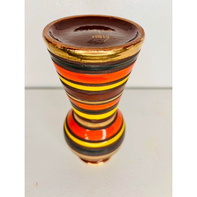 Bitossi Mid-Century Modern "Thailandia" Vase by Aldo Londi for Bitossi For Sale - Image 4 of 12