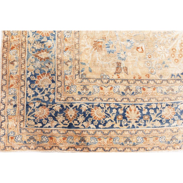 Persian Antique Persian Tabriz Rug For Sale - Image 3 of 9
