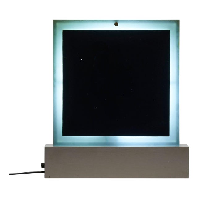 1969 Mid-Century Modern Nanda Vigo for Arredoluce Iceberg Table Lamp For Sale