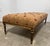 1980s Louis XVI Style Neoclassical Gilt Wood Upholstered Bench Ottoman For Sale - Image 5 of 7