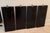 Wood Vintage Asian Chinoiserie Black Lacquer Wall Plaques Art With Mother-of-Pearl Inlay For Sale - Image 7 of 9