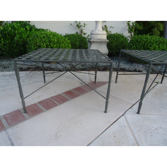 Mid 20th Century Mid 20th Century Mario Papperzini for Salterini Side Drink Tables - Set of 2 For Sale - Image 5 of 7
