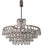 Austrian Chandelier in Chrom and Crystal Glass from Bakalowits & Söhne, 1960s For Sale