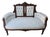 Antique Eastlake Style Settee / Couch / Loveseat on Casters For Sale