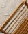 Late 20th Century Vintage 1970’s Chinoiserie Bamboo Ladder Back Accent Chair With Woven Rattan Seat, Paul Frankl Style- A Pair For Sale - Image 5 of 12
