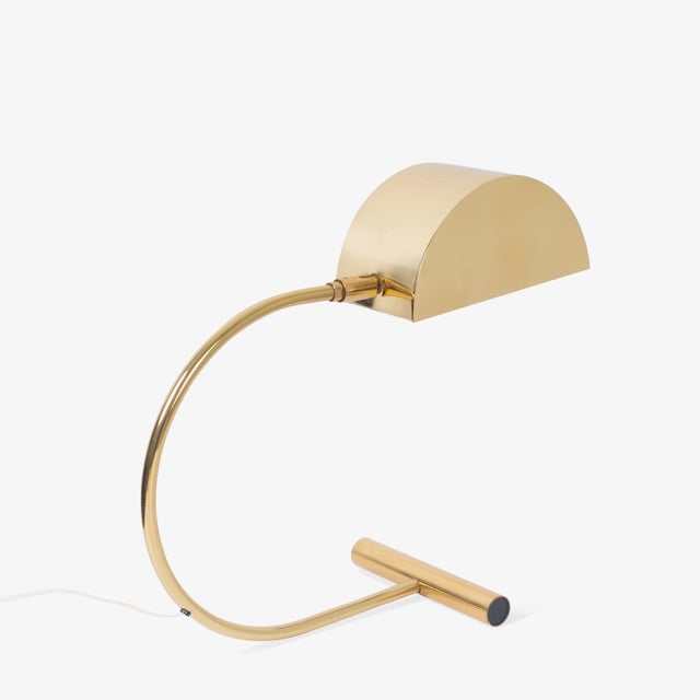 Koch & Lowy Adjustable Brass Task Desk Lamp Chairish