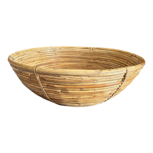 MCM Woven Natural Ratan Basket Bowl