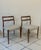 Anne Chairs with Teak Frames by Johannes Andersen for Uldum Møbelfabrik, 1960s, Set of 2, in Very Good conditions....