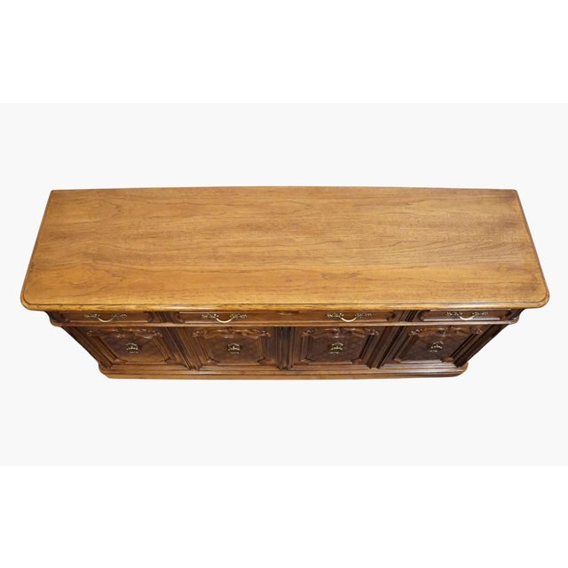 Thomasville Furniture Camille Collection Country French Provincial 72" Buffet 11421-130 For Sale - Image 10 of 14