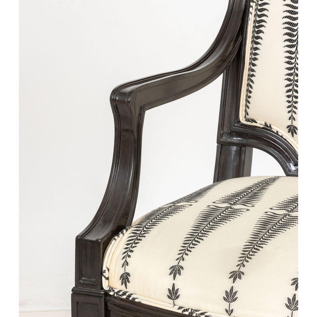 Modern "Fern Tree" Upholstered Dining Chairs, 10 For Sale - Image 13 of 15