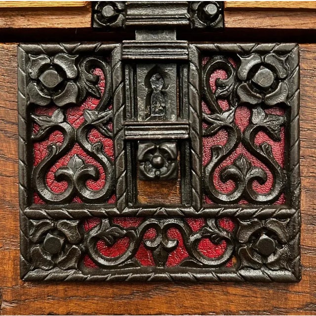 Antique Neoclassical Revival Raised Cabinet ~ Dry Bar For Sale - Image 10 of 12