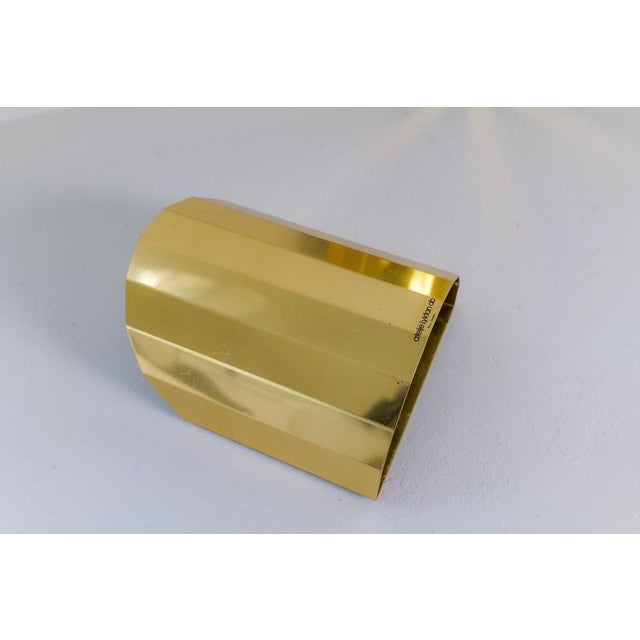 Mid-Century Modern Brass Sconces from Atelje Lyktan, Sweden, 1970s, Set of 2 For Sale - Image 6 of 10