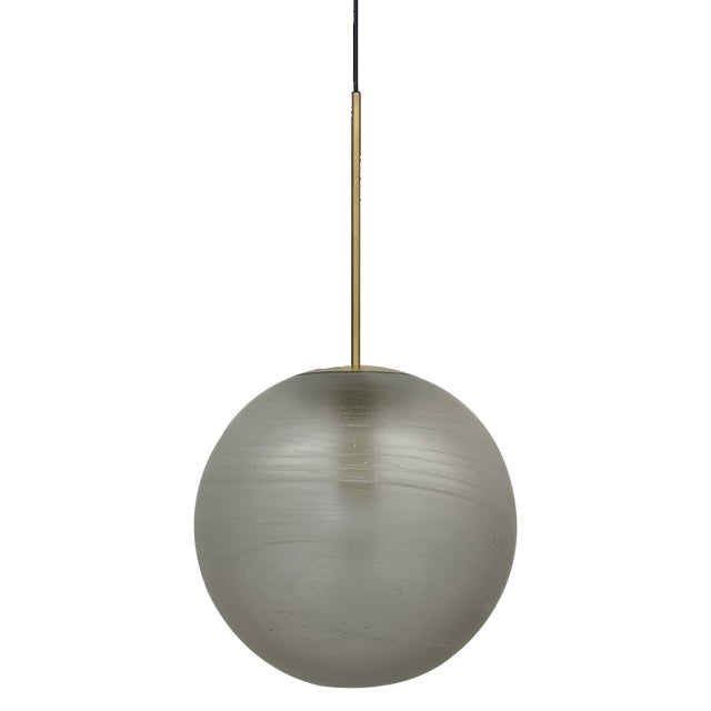Globe Suspension Lamp from Peill & Putzer, 1970s For Sale
