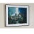 Expressionist Rustic European Blue White and Teal Village Landscape Painting With Boat For Sale - Image 4 of 16