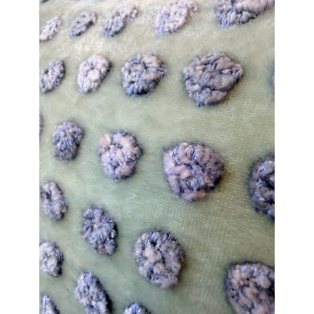 Shabby Chic Pair of Dotted Anke Drechsel Pillows For Sale - Image 3 of 5