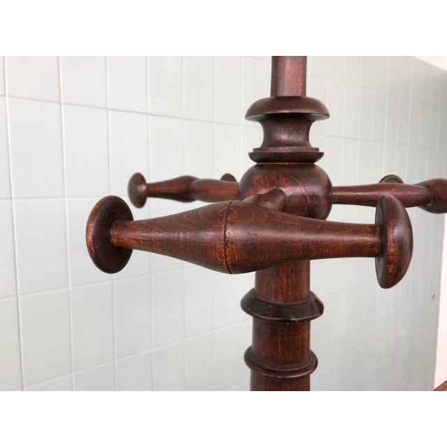 Antique Coat Rack in Walnut, 19th Century For Sale - Image 13 of 18