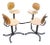 Desk Chairs from Kinnarps, Set of 4 For Sale