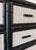 Off-white Faux Bamboo & Rattan British Colonial Style 6 Drawer Double Dresser For Sale - Image 8 of 9