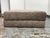 Design Plus Gallery presents a Square and Plush Custom Made Ottoman from Gina Bershneider. The brown, taupe ottoman has...
