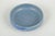 L. Hjorth, bornholm bowl, 1960s. Hand-thrown stoneware bowl in a low, rounded form with a matte blue glaze in gently...