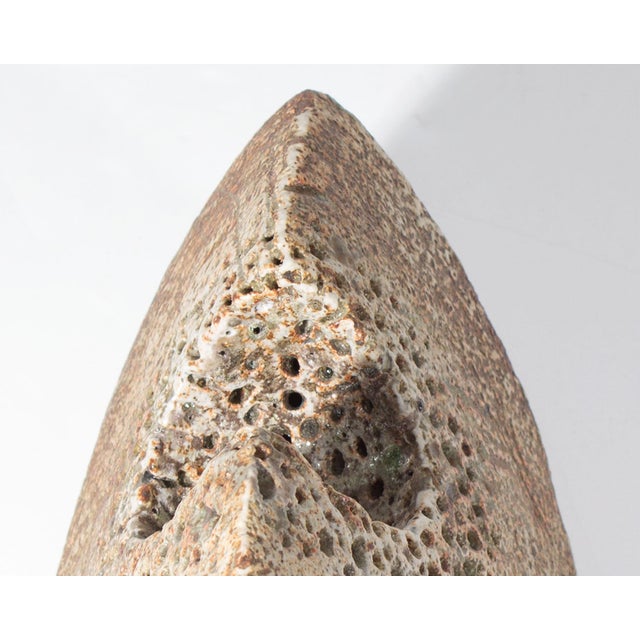 Late 20th Century Studio Pottery Crescent Form Sculpture by Alan Wallwork For Sale - Image 5 of 8