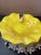 Italian Exquisite Murano Italy Aventurine Canary Yellow Ashtray Bowl For Sale - Image 3 of 6