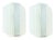 Mid-Century Modern Glass and Chrome Wall Sconces from Kaiser Leuchten, 1960s, Set of 2 For Sale