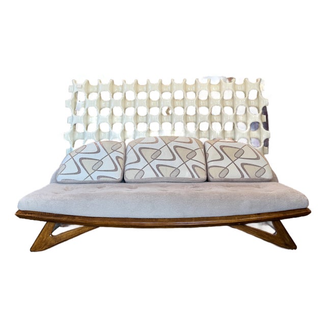 1960's Pearsall Style Gondola Sofa For Sale