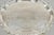 Sheffield Antique Victorian English Sheffield Ornate Oval Footed Serving Platter Bar Tray For Sale - Image 4 of 11