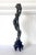 Chinese Scholar Stone Tall Slender Lingbi Rock on Display Stand For Sale - Image 11 of 17