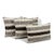 Mid-Century Modern Anatolian Lumbar Kilim Pillow Cover 16'' X 16'' & 16'' X 24'' - Set of Four For Sale - Image 3 of 4