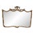 1920s Antique Gilt Rococo Mantel Mirror For Sale