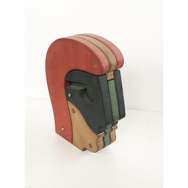 Bruno Chersicla, Kinetic Sculpture, 1980, Wood For Sale - Image 13 of 15